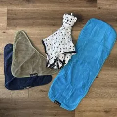【美品】Mum2Mum スタイ2枚&吐き戻し防止クロス&ダンキーベアセット