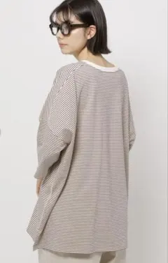 ニコアンド COLORマイスターサラットTシャツ M