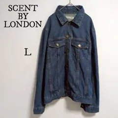 【SCENT BY LONDON】ブルー/デニムジャケット/Gジャン/カジュアル