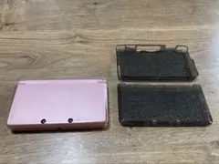 動作確認済 ニンテンドー 3DS 本体 ミスティピンク おまけカバー付き