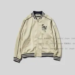 サテンリブブルゾン UNDERCOVER　ユニセックスS　BEIGE　GUのサムネイル