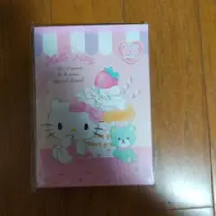 d*7様 難アリ♡サンリオ ハローキティ♬.*゜可愛いパフェブロックメモ 新品♡サンリオ ハローキティ♬*°とっても可愛いパフェブロックメモ