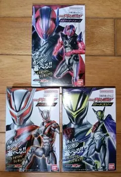 仮面ライダーゼッツ アクションフィギュア 仮面ライダードォーン+他2種