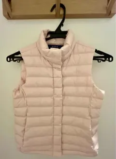 【美品】ポロラルフローレン　ダウンベスト　7A ピンク