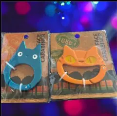 GBL】となりのトトロ 7月限定特価フェイスカラビナ ネコバス ver