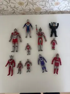 ウルトラマン ソフビ フィギュア 11体セット