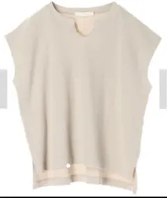 アメリカンホリック キーネックノースリーブワッフルプルオーバー 新品未使用☆