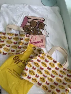 エッグスンシングス袋２個 　ヴィンテージ　 レナーズTシャツセット　未使用　限定