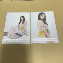 櫻坂46 渡邉理佐卒業コンサート衣装 齋藤冬優花 チュウ座り 生写真