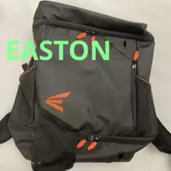 EASTON 野球バッグ　ブラックx蛍光オレンジ　＃C3006