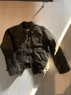 HOLLISTERミリタリージャケット カーキ