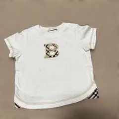 Burberry 刺繍 ホワイトTシャツ　90のサムネイル