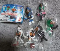 仮面ライダー大集合スイング9 カプセルトイ 6種セット