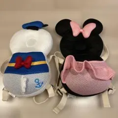 ドナルドダックとミニーマウス 背中保護クッション