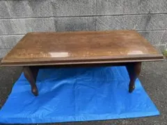 【O-1875】マルニ木工 センターテーブル ローテーブル 猫足