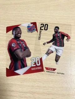 『アマドゥバカヨコ』コンサドーレ札幌　　アクリルカード