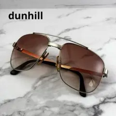 dunhill ダンヒル サングラス ティアドロップ ゴールド ブラウンのサムネイル