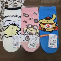 ポムポムプリン　靴下　しまむら