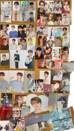 セブチ　ジュン　グッズセット売　トレカ&アルバム&トレカファイル