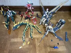 将魂姫 黄忠×ショク鳥 関羽×雷神重装版他 ジャンク 海外製プラモデル