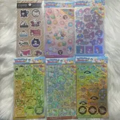 サンリオ　キラッとシール 6枚セット