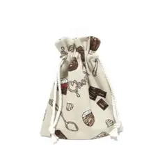 212.ハンドメイド　ミニ巾着袋