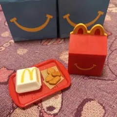 【新品未使用】ミニチュア マクドナルド セッ