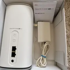 カシモWiMAX Speed Wi-Fi HOME 5G L13 ホワイト - メルカリ