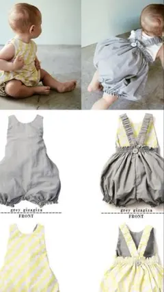 MARLMARL★イエローとホワイトのロンパー【1月11日お値下げ】