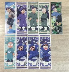 忍たま乱太郎　ロングステッカー　9枚セット