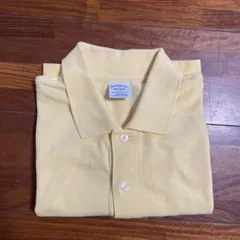 BROOK'S BROTHERS イエロー　半袖　ポロシャツ Mサイズ