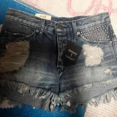 moussy スタッズ ショーパン