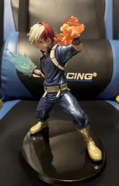 僕のヒーローアカデミア　轟焦凍　フィギュア　メタリック　amazing hiro