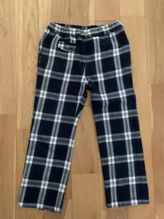 petit main プティマイン　チェック柄パンツ 男の子110cm