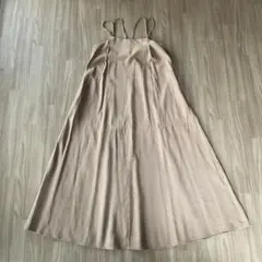 URBAN RESEARCHベージュ キャミワンピース Aライン