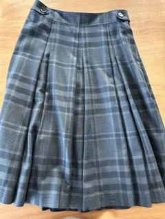 BURBERRY チェック柄プリーツスカート 36