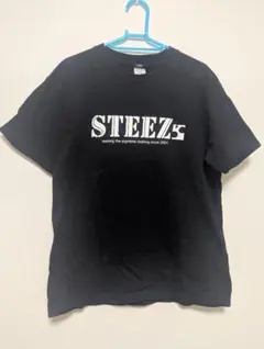 STEEZ スティーズ ロゴTシャツ ブラック Mサイズ ストリート 古着