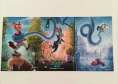 ズートピア2 第1弾 入場者特典 限定ビジュアルパノラマボード