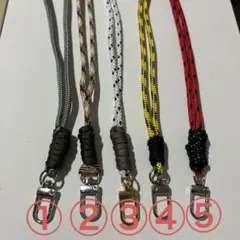 パラコードスマホストラップ1個