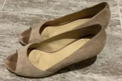 ★明日まで値下げ★COLE HAAN ベージュ ウェッジソール37.5B