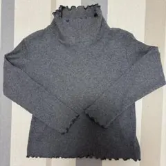 ever closet 女の子　カットソー　長袖　グレー　120cm
