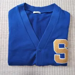 INGNI カーディガン ブルー Sワッペン 長袖　М