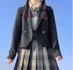 卒服／入学式・卒業式 女の子 フォーマルスーツ 上下4点セット Sサイズ