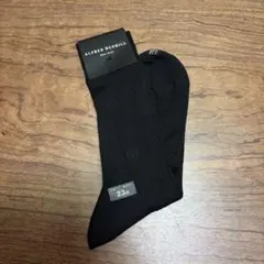 ALFRED DUNHILL メンズソックス 黒 23cm