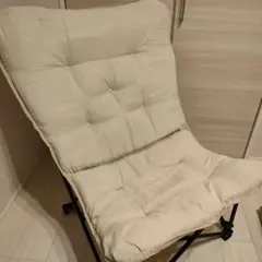 洗える＆はっ水 バタフライチェア(ハイバック ベージュ CO1SS)