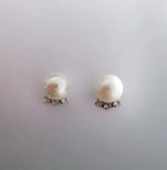 パールストーン　ピアス