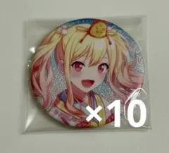 プロセカ 鏡音リン グリッター缶バッジ グリ缶 35a - メルカリ