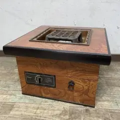 長火鉢美品✨囲炉裏テーブル　昭和レトロ　火鉢　古民家家具希少い草座布団付き Amazon.co.jp: 長火鉢 角火鉢 関西火鉢 囲炉裏 五徳火箸・灰なら