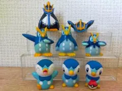 ポケモンキッズ　指人形　ポッチャマ　ポッタイシ　エンペルト　8体セット