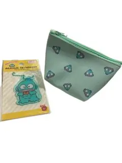 【新品・未使用品】ハンギョドン　ポーチ　アクリルキーホルダー　サンリオ　ミニ小物